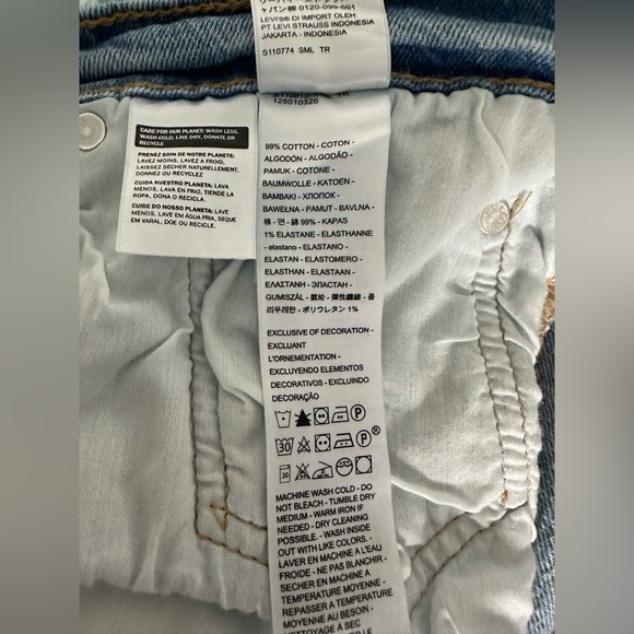 501® ORIGINAL FIT STRETCH WOMEN'S JEANS - Picture 8 of 10